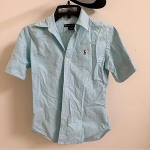 Ralph Lauren - blue collared shirt